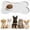 White, variant on Dog Food Mat Anti-Slip Silicone Dog Bowl Mat Thicker Pet Placemat Waterproof Cat Feeder Pad with Raised Edge Puppy Kitten Feeding Mats Suitable Small Medium-Sized,Beige 10" x 20"