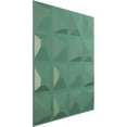 thumbnail image 2 of Ekena Millwork 19 5/8"W x 19 5/8"H Tristan EnduraWall Decorative 3D Wall Panel, Universal Pearl Metallic Sea Mist (12-Pack for 32.04 Sq. Ft.), 2 of 6