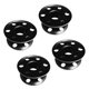 thumbnail image 1 of 4 Piezas De Aleación De Aluminio Vacío Carrete Naufragio Bobina Tech Spool - Negro, 1 of 7
