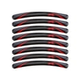thumbnail image 2 of Wheel Rim Stickers Waterproof Reflective Tire Decoration for  Racing Car, 2 of 7