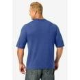 thumbnail image 2 of KingSize Men's Big & Tall No Tuck Sweater Polo, 2 of 4