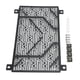 thumbnail image 5 of Reemplazo de la cubierta del tanque de agua de acero inoxidable de la parrilla del radiador de la motocicleta para NINJA 250 300 400 2018+ (negro) Jadeshay  A, 5 of 8
