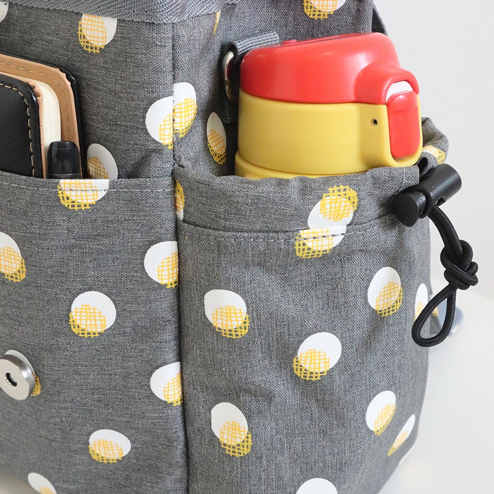 MOMIGO Baby Diaper Caddy Bag - Large Capacity Diaper Caddy Tote Bag Baby Stroller Bag Nursery Storage Bin for Diapers, Wipes & Toys Diaper Bag for Outdoor