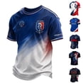 thumbnail image 3 of Men's 2026 France Soccer Jerseys, France National Team Fan International Soccer Jersey, Casual Football Top for Game Day & Watch Party, 3 of 14