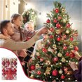 thumbnail image 2 of LSLJS Christmas Tree Balls Ornaments, 30 Pcs Colored Shatterproof Plastic Hanging Baubles, Christmas Tree Hanging Ornaments Xmas Tree Pendant for Holiday Party Wedding, 2 of 6