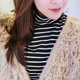 thumbnail image 4 of Collar falso para mujer Falso medio cuello alto cuello alto Collar desmontable Yuyangstore Cuello falso de cuello de mujer, 4 of 8