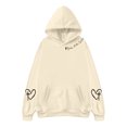 thumbnail image 3 of Sweat à Capuche Réversible Imprimé pour Femmes avec Poches Manches Longues Décontracté 100 pour Cent Polyester Vêtements d'Automne pour Adolescentes Petit Sweat à Capuche pour Femmes avec Fermeture Éclair, 3 of 3