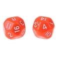 thumbnail image 4 of 10 piezas de acrílico de 16 dados laterales poliédricos dados 16-Die D16 para de de , Naranja Hugo Dados poliédricos, 4 of 7