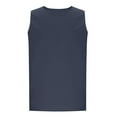 thumbnail image 3 of Chiccall Mens Tank Tops Casual Vintage Sleeveless Crewneck Shirts Loose Lounge Athletic Gym Activewear, 3 of 5