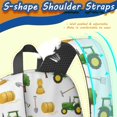 thumbnail image 5 of Tractor and Haystacks White Pattern 17" School Backpacks for Teens,Waterproof Oxford Fabric,S-Shape Padded Straps for School,Travel,Hiking,Camping, 5 of 6