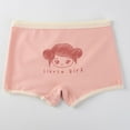 thumbnail image 6 of Esaierr 5PCS Kids Toddler Girls Cotton Underwear Panties Soft Printed Boxer Breathable Briefs for 2-12 Years Old, 6 of 8