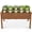 Acorn, variant on Best Choice Products Raised Garden Bed Planter Box - Elevated Wooden Herb Vegetable Planter, 10 Grid Sections - Natural