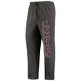thumbnail image 4 of Men's Concepts Sport Heathered Charcoal/Cardinal Stanford Cardinal Meter Top & Pants Sleep Set, 4 of 5