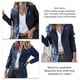 thumbnail image 1 of Chaqueta Femenina Con Cuello Vuelto, Chaqueta De Mujer De Un Solo Pecho Transpirable Para Citas Para Ir De Compras ANGGREK azul marino L, 1 of 6