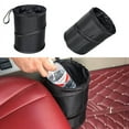 thumbnail image 1 of Zshan 2PCS Portable Foldable Car Trash Can Universal Foldable Car Trash Can Paper Basket Hanging Travel Storage Box Bag, 1 of 5