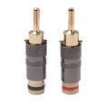 thumbnail image 1 of Enchufe De Altavoz 2/4x Conector de cable de audio de altavoz HIFI con conector banana chapado en oro para amplificador Tmvgtek Para estrenar, 1 of 5