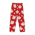 thumbnail image 5 of Daiia Maple Leaves Men's Sleep Pant with Pockets and Drawstring,Pajama Pants-Large, 5 of 9