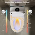 thumbnail image 7 of Smart Bidet Toilet with Heated Seat & Warm Air Dryer - Auto/Foot Flush, Adjustable Water Settings, Self-Cleaning Nozzle, Energy-Saving, 7 of 7
