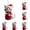 1#F, variant on Funny Cat Christmas Tree Ornaments, Flat Acrylic Hanging Pendants with Santa Hat and Christmas Balls, Cute Kitten Winter Holiday Decor for Home, Xmas Tree Hanging Charms, Festive Gift for Cat Lovers