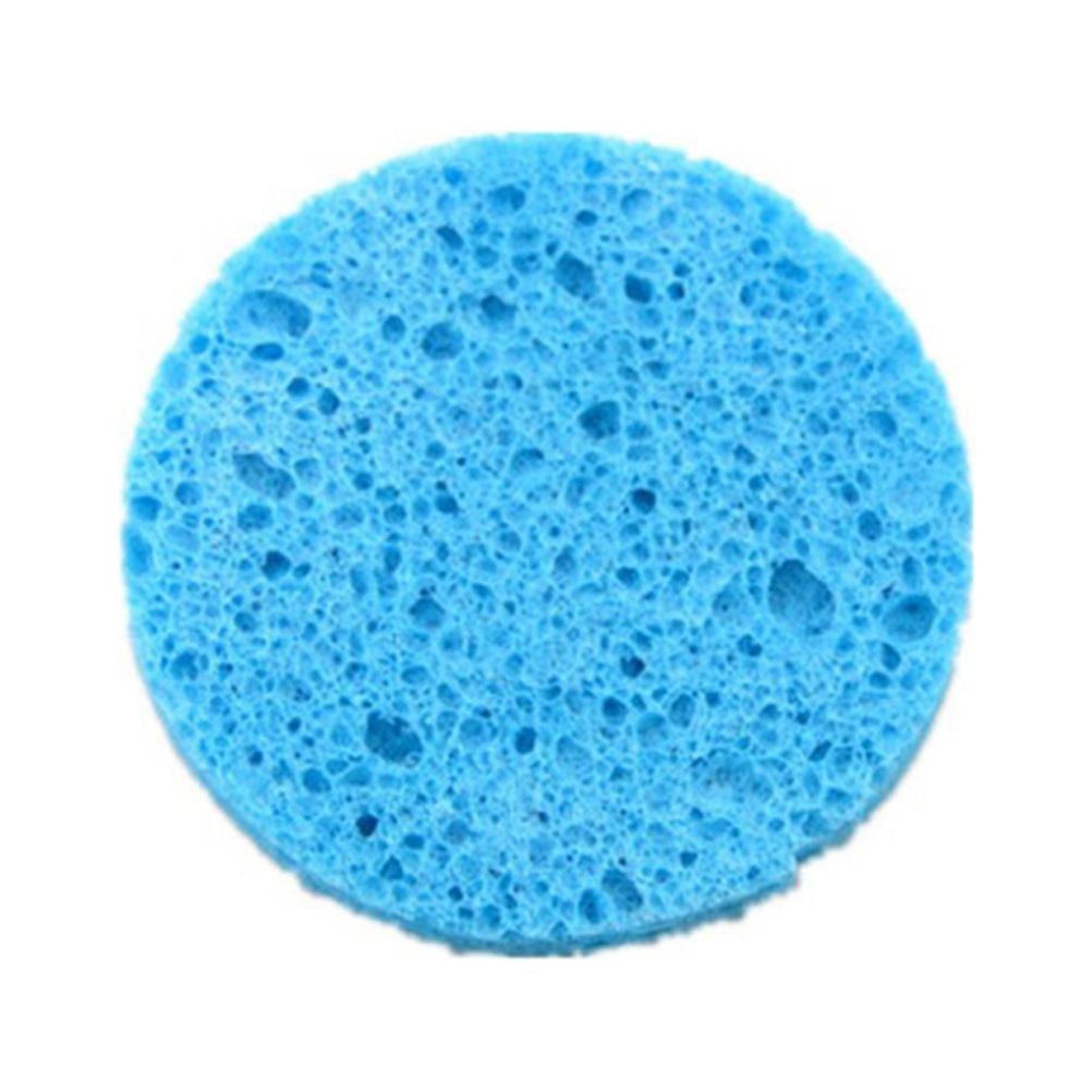 FELTECHELECTR 50Pcs Round Sponge Cleaner for Kitchen and Bath Cleaning in Assorted Color