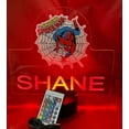 thumbnail image 6 of Night Light Up Desk Table Lamp LED Personalized Free Engraved Spider-Man, Our Newest Feature, Most Popular, It's Wow, with Remote 16 Colors Energy Efficient, Great Gift, 6 of 11