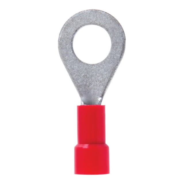 Terminal Ring Jandorf, vinilo calibre 22-18, perno de 1/4 pulgadas