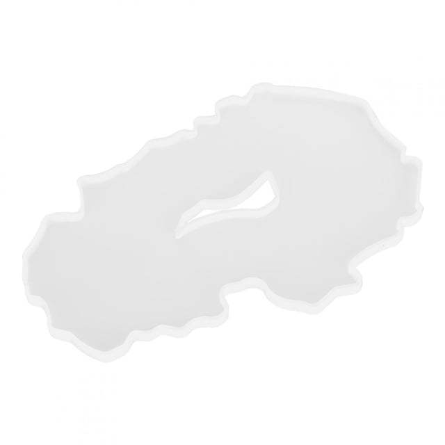 Molde De Silicona, Molde De Silicona Para Posavasos, Molde De Bandeja De Buena Flexibilidad Para Principiantes Para Hacer Manualidades