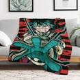 thumbnail image 6 of My Hero Academia Luxury Flannel Blanket - Super Soft Anti-Static Plush Warm Blanket for Sofa Bed - Extra Large Cozy Blanket for Men and Women, Home Decor Gift., 6 of 9