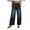 Black, variant on YDFCWXW Barrel Jeans for Women Trendy High Waisted Wide Leg Baggy Cropped Relax Fit Stretch Denim Trouser Ankle Pants Dark Blue, XL