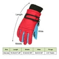 thumbnail image 2 of Kids Winter Gloves Snow Ski Gloves Windproof Warm Mittens Snowboard Sport Mittens Winter Snow Ski Gloves for Teens, 2 of 7