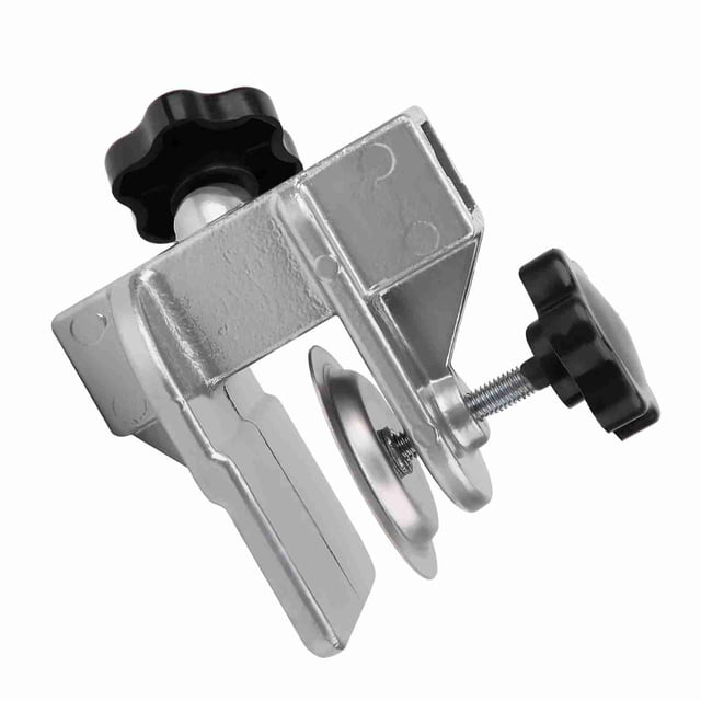 Pince de Table de Toilettage pour Animaux en Aluminium Robuste Support de Coupe de Poils de Chien Chat Réglable Aide de Remplacement Pinces