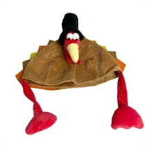 Thanksgiving Turkey Hat, Super Soft Stretch Fabric Long Legs Hat for Christmas Party clothes Decorations Fun Holiday Photo Prop(D)