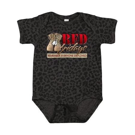 

Inktastic Red Fridays (boots) Gift Baby Boy or Baby Girl Bodysuit