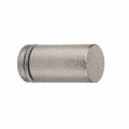CRL SDK212BN Brushed Nickel Cylinder Style Single-Sided Shower Door Knob
