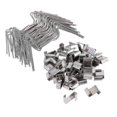 thumbnail image 1 of 100 Pcs Stainless Steel Greenhouse Glass Pane Fixing Clips, 1 of 4