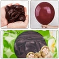 thumbnail image 2 of PartyWoo Burgundy Balloons, 100 pcs Wine Red Balloons Different Sizes Pack of 18 Inch 12 Inch 10 Inch 5 Inch Maroon Balloons for Balloon Garland or Balloon Arch as Birthday Party Decorations, Red-Y62, 2 of 5