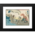 thumbnail image 2 of Katsushika Hokusai 14x11 Black Modern Framed Museum Art Print Titled - Gonchunagon Sadaie (circa 1835-1836), 2 of 5