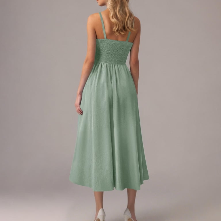 summer dresses for graduation party Htigea Summer Women's Cocktail A Line Dress Elegant Sleeveless Mini Dresses for Graduation Party Gray M, Size: Medium, Black