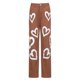 thumbnail image 4 of Pantalones vaqueros de moda informales de cintura media con bolsillos lavados rectos ajustados para mujer Fridja  hfkajh103226, 4 of 5
