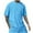 Sky Blue1, variant on fatyb Mens Textured T Shirts Short Sleeve Crewneck Casual Tee Solid Color Pullover Summer Loose Tops