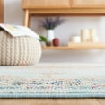 thumbnail image 4 of SAFAVIEH Monaco Alfreda Oriental Runner Rug, Ivory/Turquoise, 2'2" x 8', 4 of 7