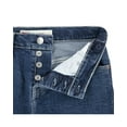 thumbnail image 4 of Levi's Boys' 501 Original Dark Wash Straight Stretch Denim Jeans Blue 8 REG, 4 of 8