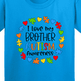 thumbnail image 4 of Inktastic I Love My Brother Autism Awareness Youth T-Shirt, 4 of 5