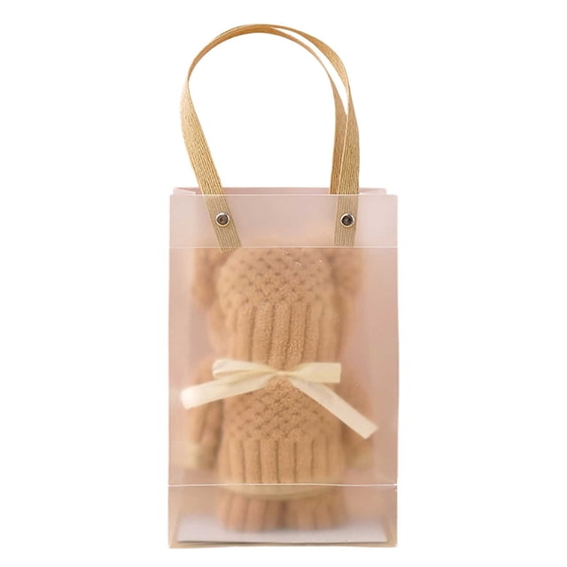 Regalos de Navidad para Mamá, Alta Densidad Lindo Oso Toalla 35x75cm Super Suave Y Absorbente, Niños Regalos de Navidad