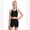 Black, variant on Girls Colorblock Workout Athletic Set | Racerback crop tank top and high waisted biker shorts, soft stretchy activewear sets for workout, cheer practice gymnastics 7-8 Years Pink