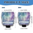 thumbnail image 3 of Dual-Sided Car Wash Gloves Car Washing Mitts with Elastic Cuffs Winter Landscape, 3 of 8