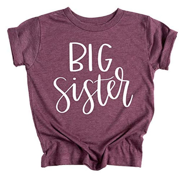New big sister t shirt cheap
