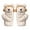 White, variant on Warm Gloves for Cold Weather Adorable Bear Headphone Winter Warm Girls Soft Lined Thermal Weather Kids Mittens White One Size