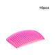 thumbnail image 4 of Qarigey 10 peines torcidos para el cabello, peine tenedor de plástico de dientes puntiagudos, clásico, hecho a mano, tocados de mujer con Cuidado del cabello Rosa roja, 4 of 6