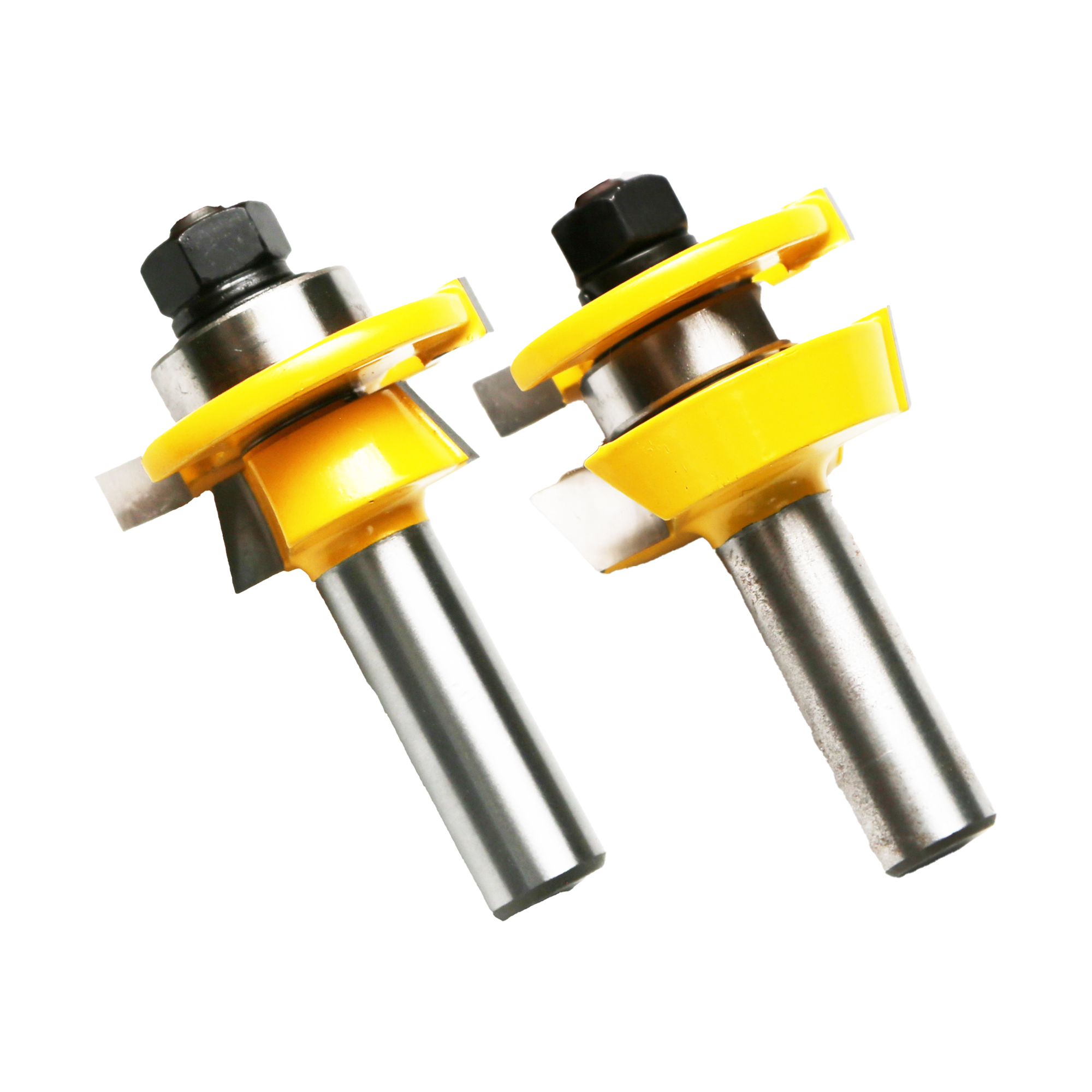 TMAX Cabinet Door Rail and Stile Router Bits Set 2 Bit Shaker with 1/2-Inch Shank